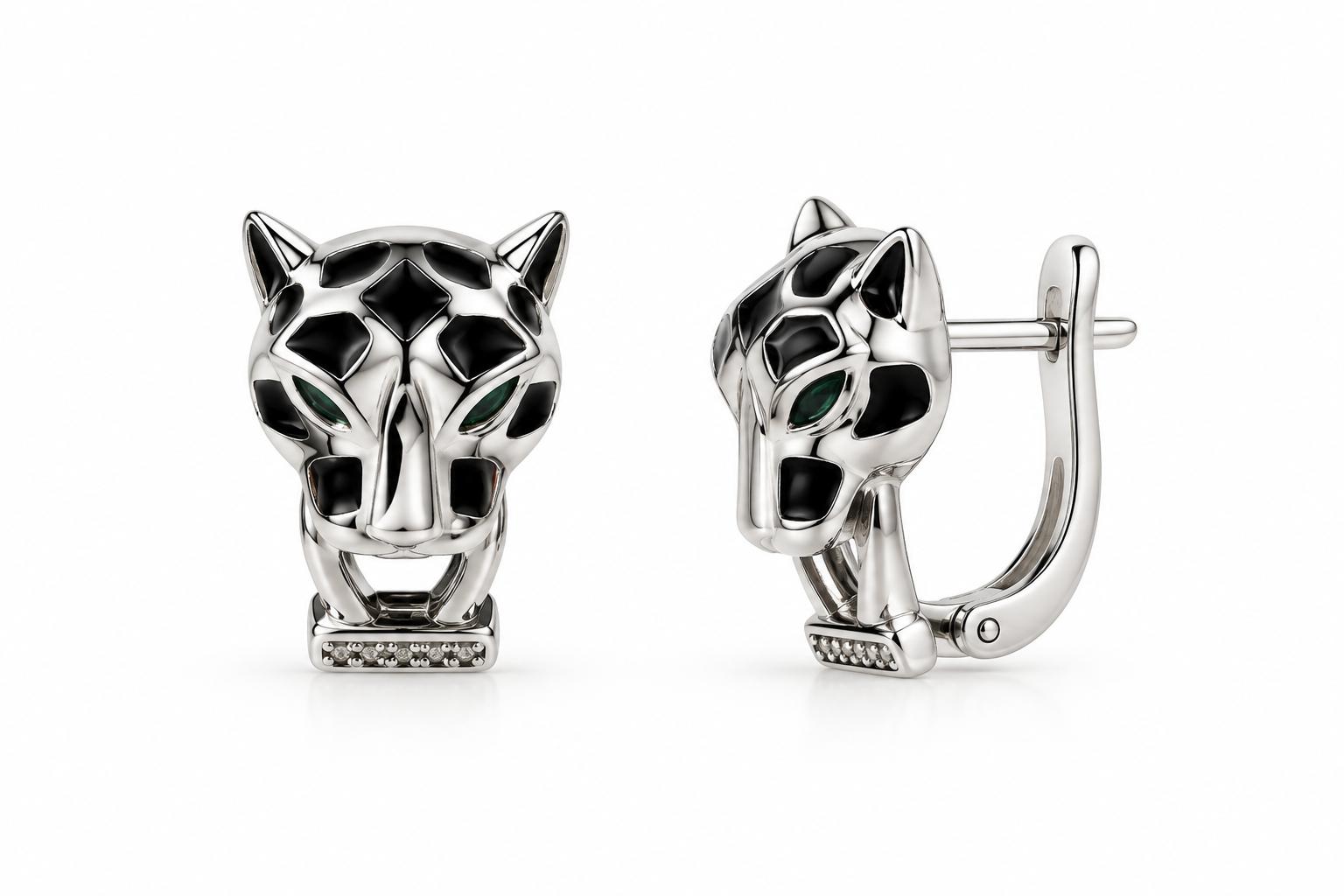 Carti**R Marka Model Jaguar Küpe